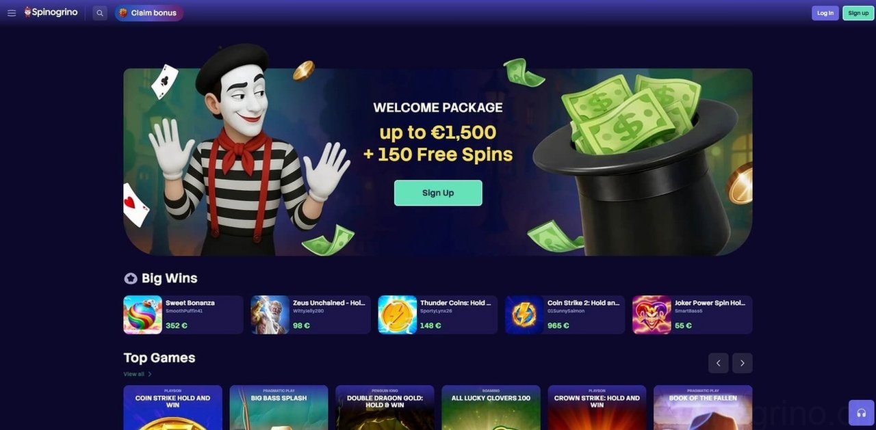 Spinogrino Casino – Ihre moderne Online-Spielbank in der Schweiz Casino